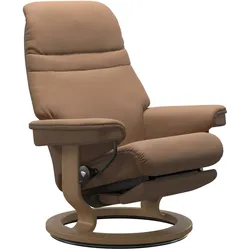 Stressless Sunrise | Power Sessel M Batick Latte Eichefarben