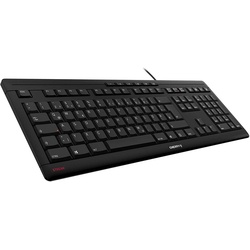 Cherry STREAM Tastatur, USB, schwarz