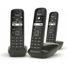 Gigaset AS690 Trio schwarz