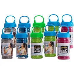 Muxel 10 x Ice Tuch, das Cool Down Towel oder Kühltuch bei Sport und Fitness