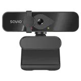 Savio CAK-06 Webcam 3840 x 2160 Pixel USB Schwarz, Webcam, Schwarz