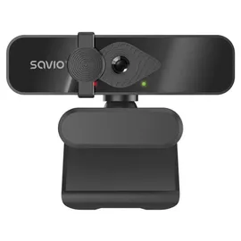 Savio CAK-06 Webcam 3840 x 2160 Pixel USB Schwarz, Webcam, Schwarz