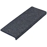 Floordirekt Karat Stufenmatte Ponto Pflegeleicht Blau 23,5 x 65 cm Rechteckig