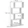 Vicco Raumteiler Levio 70 x 132,1 x 23,8 cm Weiß