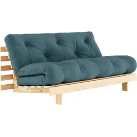 Karup Schlafcouch Baumwolle 2,5-Sitzer Blau