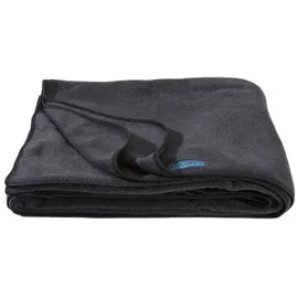 Cocoon Fleece Decke 200 x 160 cm Grau/Blau
