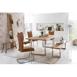 Home Affaire »Tristan«, Eiche massiv mit Baumkante