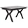 bene living Ausziehtisch Granada 160-210 x 90 x 76 cm Light Grey