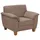 Home Affaire Sessel Alta Mikrofaser 101 x 87 x 88 cm Beige mit Federkern