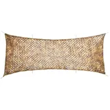 vidaXL Tarnnetz mit Aufbewahrungstasche 721x294 cm Sandfarbe
