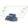 Freaks and Geeks Hogwarts Legacy Ladestation Blau Nintendo Switch