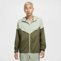 Nike Windrunner Repel-Laufjacke für Herren - Grün, L