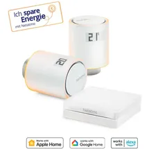 Netatmo Raumthermostat Smarte Heizkörperthermostate Starterpaket weiß