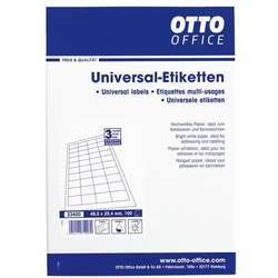 OTTO Office 4000er-Pack Universal Klebeetiketten