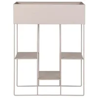 VCM Blumenständer Rabo Stahl Beige Sand