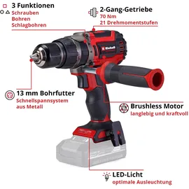 Einhell TP-CD 18/70 Li-i BL - Solo ohne Akku