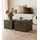 House Nordic Beistelltisch-Set 2-teilig PRAGUE, Braun - MDF