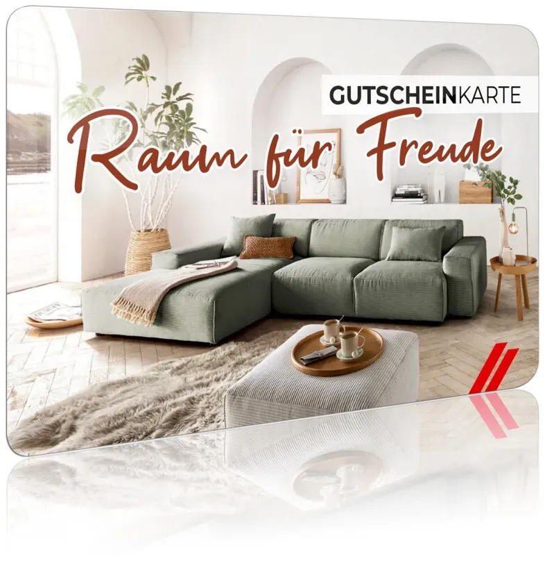 Zurbrüggen Geschenkgutschein Raum für Freude