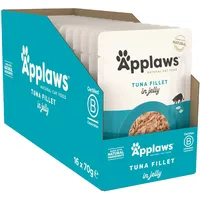 Applaws 32x 70g Pouch in Jelly Applaws Thunfisch Katzenfutter nass