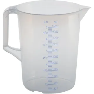 Hünersdorff 939000 Messbecher 5000 ml Kunststoff