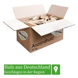 Flameup Kaminholz Holz Anzündholz Kamin Brennholz Buche 20 kg Kaminholz Anfeuerholz, 20 kg