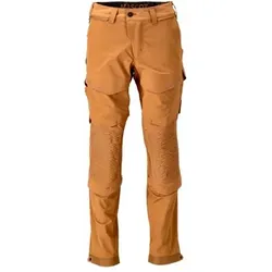 22279-605 Hose mit Knietaschen, nussbraun, 82C56