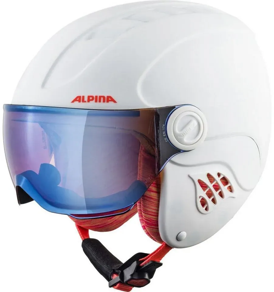 Alpina Skihelm weiß 48-52
