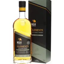 m&h whisky distillery Peated Single Malt Whisky 46% vol 0,7 l Geschenkbox