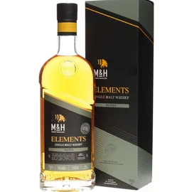m&h whisky distillery Peated Single Malt Whisky 46% vol 0,7 l Geschenkbox