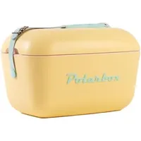 Polarbox Kühlbox - Kühltasche, Camping Kühlschrank, Kühlboxen, Kühlbox Klein, Gefrierbox, Mini Kühltasche, Picknick und Strand, Kühltasche Auto (Pop - Gelb, 12 Liter)