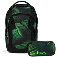 Satch match plus Seismic Green 2tlg. inkl. Mäppchen