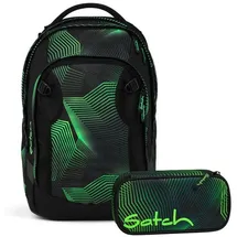 Satch match plus Seismic Green 2tlg. inkl. Mäppchen