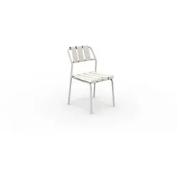Robuster Terrassenstuhl Verdea stapelbar ivory
