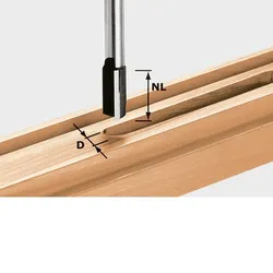 Festool Nutfräser HW S8 D10/25 Fräser Oberfräse Fräse Bohren 900-2200 490960