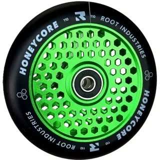 Root Industries Honeycore Stunt-Scooter Rolle 110mm Grün/PU Schwarz