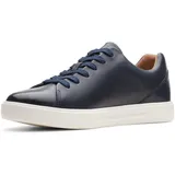 CLARKS Un Costa Lace Sneaker Blau , Navig Leder 46