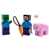 LEGO Minecraft: Steve Creeper and Pig Lot