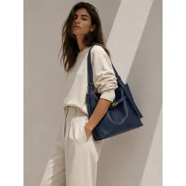 COLLEZIONE ALESSANDRO Roma Schultertasche Leder Blue