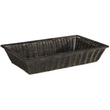APS GN 1/1, Korb/ Brot-/ Obstkorb -SUPERSTRONG-53 x 32,5 cm, H: 10 cm,