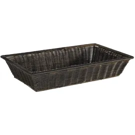 APS GN 1/1, Korb/ Brot-/ Obstkorb -SUPERSTRONG-53 x 32,5 cm, H: 10 cm,