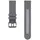 Polar Perforiertes Leder-Armband 22mm Grau-Orange M/L
