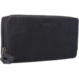 Mika Damengeldbörse Portemonnaie navy blau