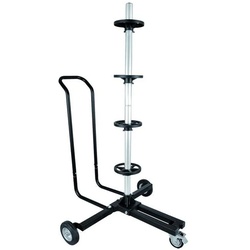 ProPlus 390062 Felgenständer fahrbar mit Handgriff für 4 Reifen Felgenbaum