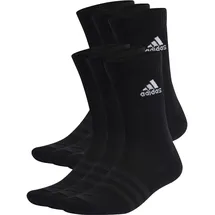 adidas Cushioned Sportswear Crew Socken 6er Pack Black/White 31-33