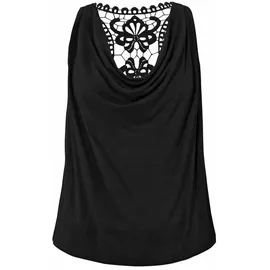 LASCANA Strandtop Damen schwarz Gr.44/46