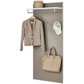Möbel Kraft Garderobenpaneel beige ¦ Glas,Holzwerkstoff ¦ Maße (cm): B: 80 H: 170 T: 27.0