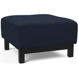 Innovation Living Polsterhocker 100% Polyester 65 x 40 x 65 cm Blau