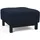 Innovation Living Polsterhocker 100% Polyester 65 x 40 x 65 cm Blau