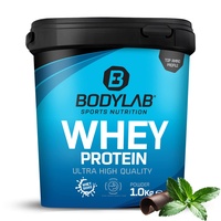 Bodylab24 Whey Protein Pulver, Schokolade-Minze, 1kg
