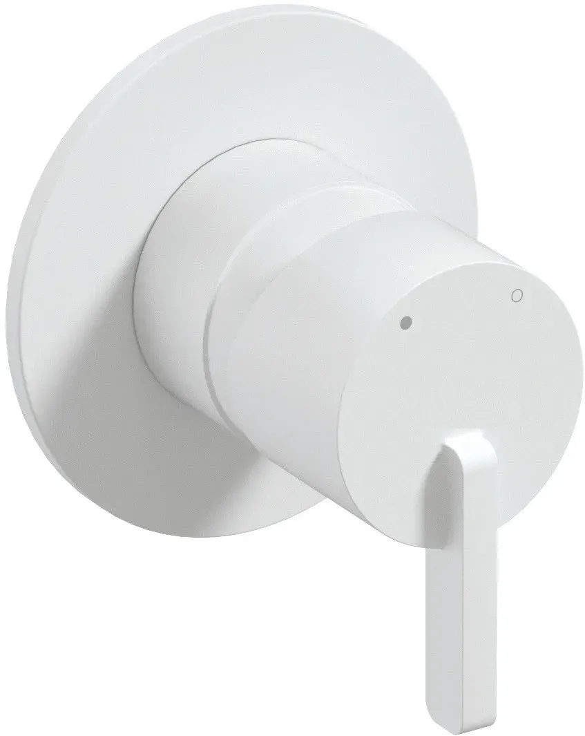 Neuesbad Serie 600 Brausearmatur Unterputz, Oberfläche: weiss matt NB1BQS_A44L1